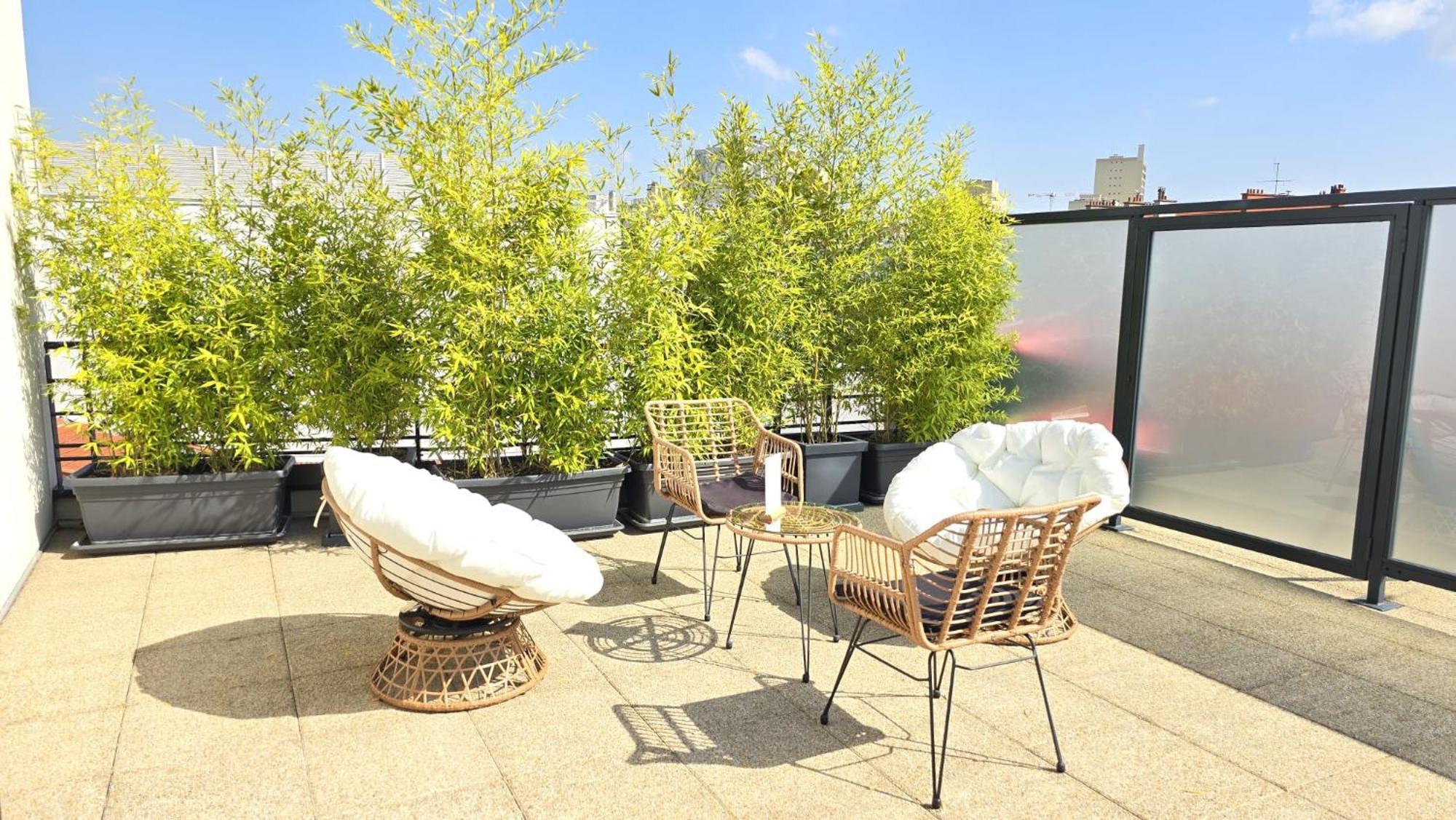 Residence Du Parc Vanves - Rooftop & Climatisation Bagian luar foto